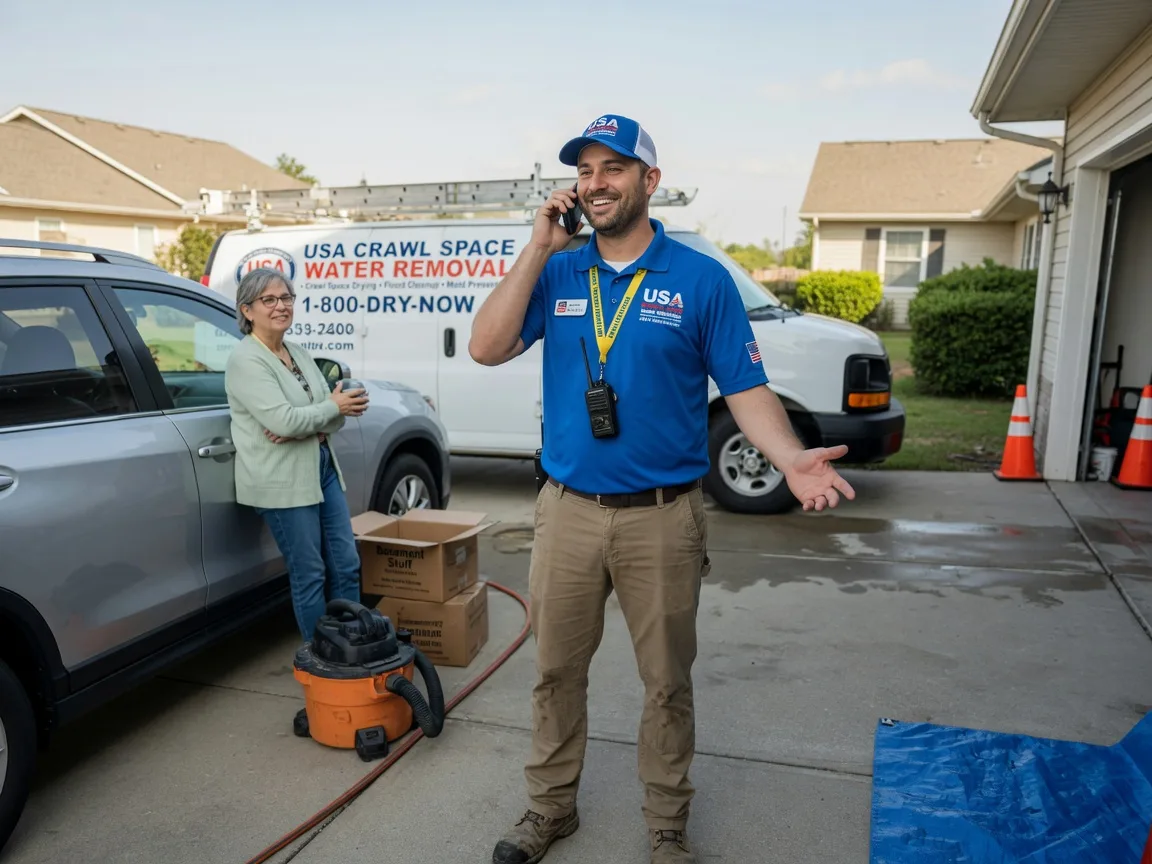 Crawl Space Water Removal Cecil, AR FAQs